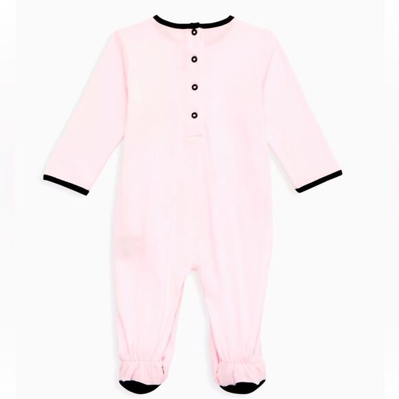 BALMAIN BABY GIRL’S 3 - PIECE LOGO FOOTIE SET 3M - Picture 2 of 14